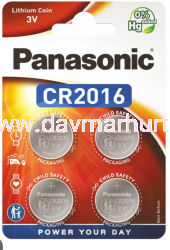 Bateria Panasonic CR 2016/4bp
