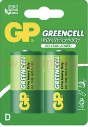 Bateria GP GREENCELL R20 13G