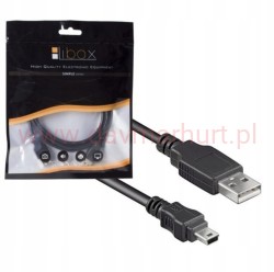 Kabel USB- mini USB 1,5m Libox