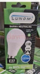 Żarówka Eko LED E27/ 15W neutralna