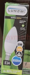 Żarówka Eko LED świeca E14/ 10W ciepła
