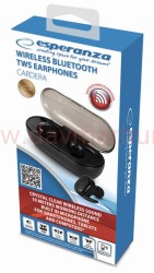 Słuchawki Esperanza douszne bluetooth TWS CARDERA