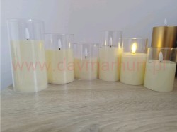 Wkład w szkle 8786 7020 5x11-12,5cm mały 2xAA w zestawie