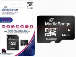 Karta pamięci MEDIARANGE 64GB kl10 